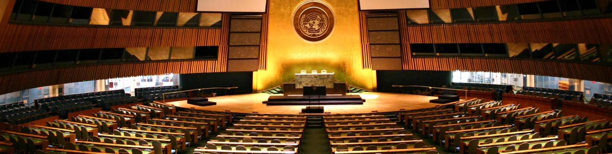 UNGA hall