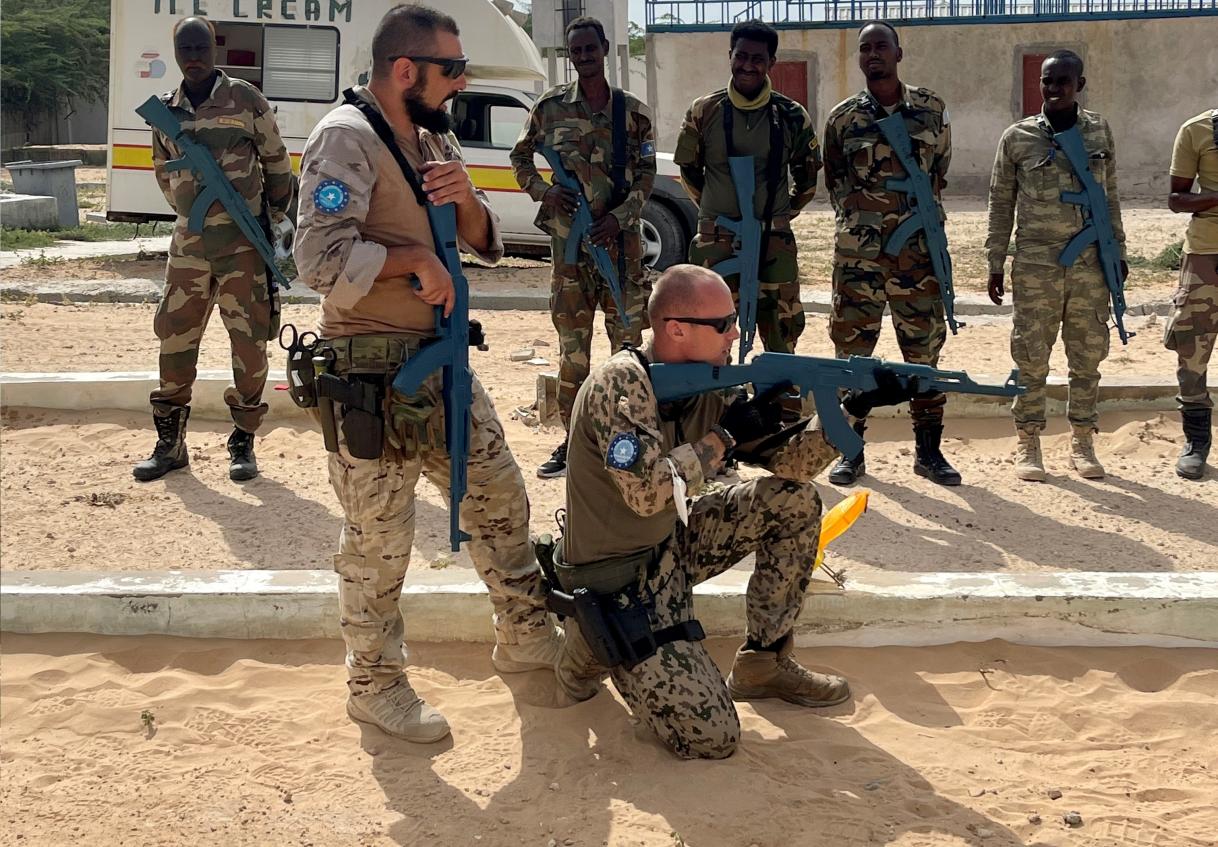 EUTM Somalia - Training session