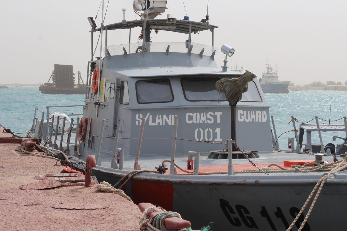 EUCAP Somalia - National Coast Guard ship