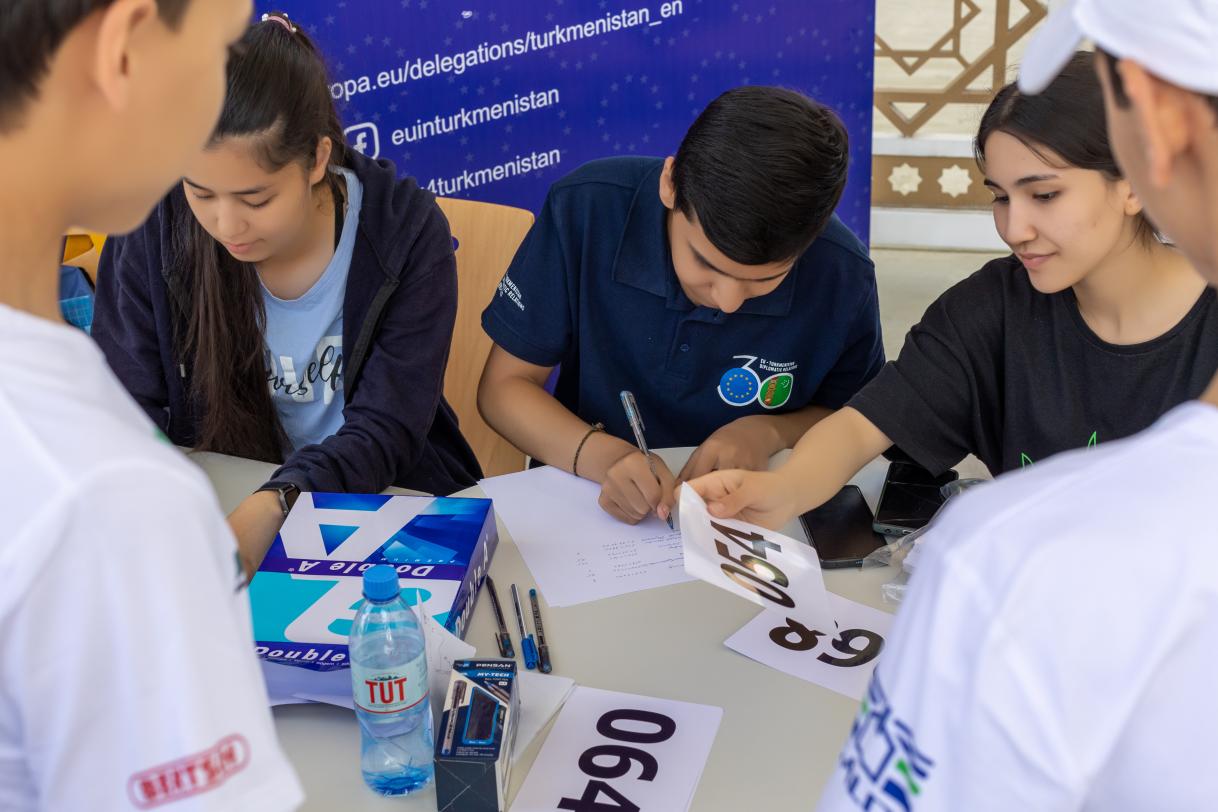 Registration of participants of the marathon