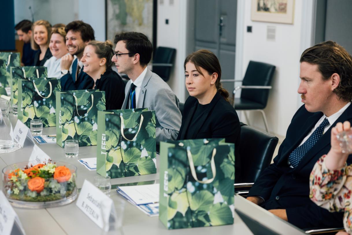 Discussion at the MFEA in Ljubljana, Slovenia