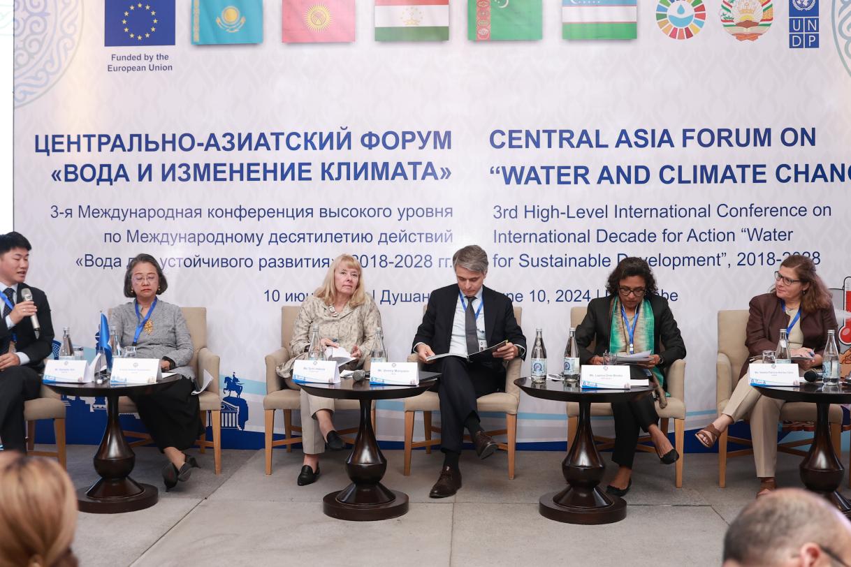 EUSR giving opening statement at the Regional Central Asian Forum “Water and Climate Change” I