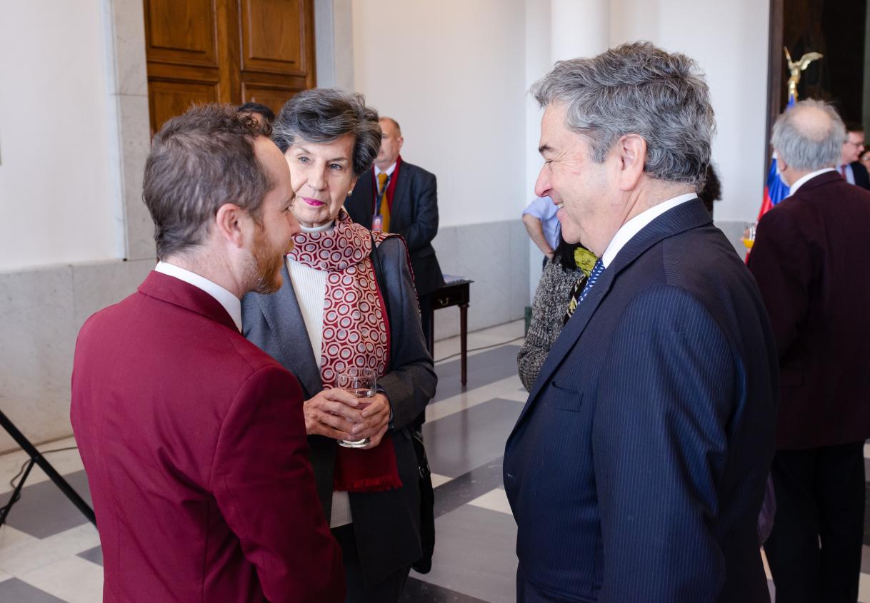 Encargado de Negocios UE Isabel Allende Antonio Coloma