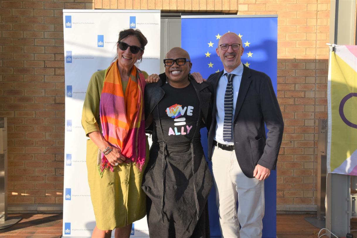 IDAHOBIT Kingdowm of NL, Thami Dish Foundation, EU Deputy HOM