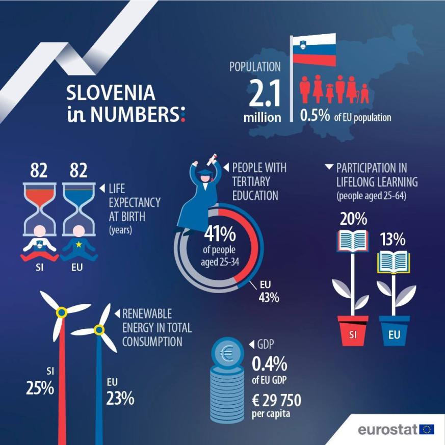 UE en números 2024: Eslovenia