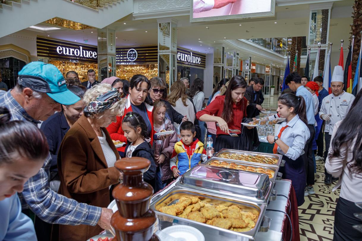 EU Delegation and EU Member States held European food tasting for residents and visitors of Ashgabat