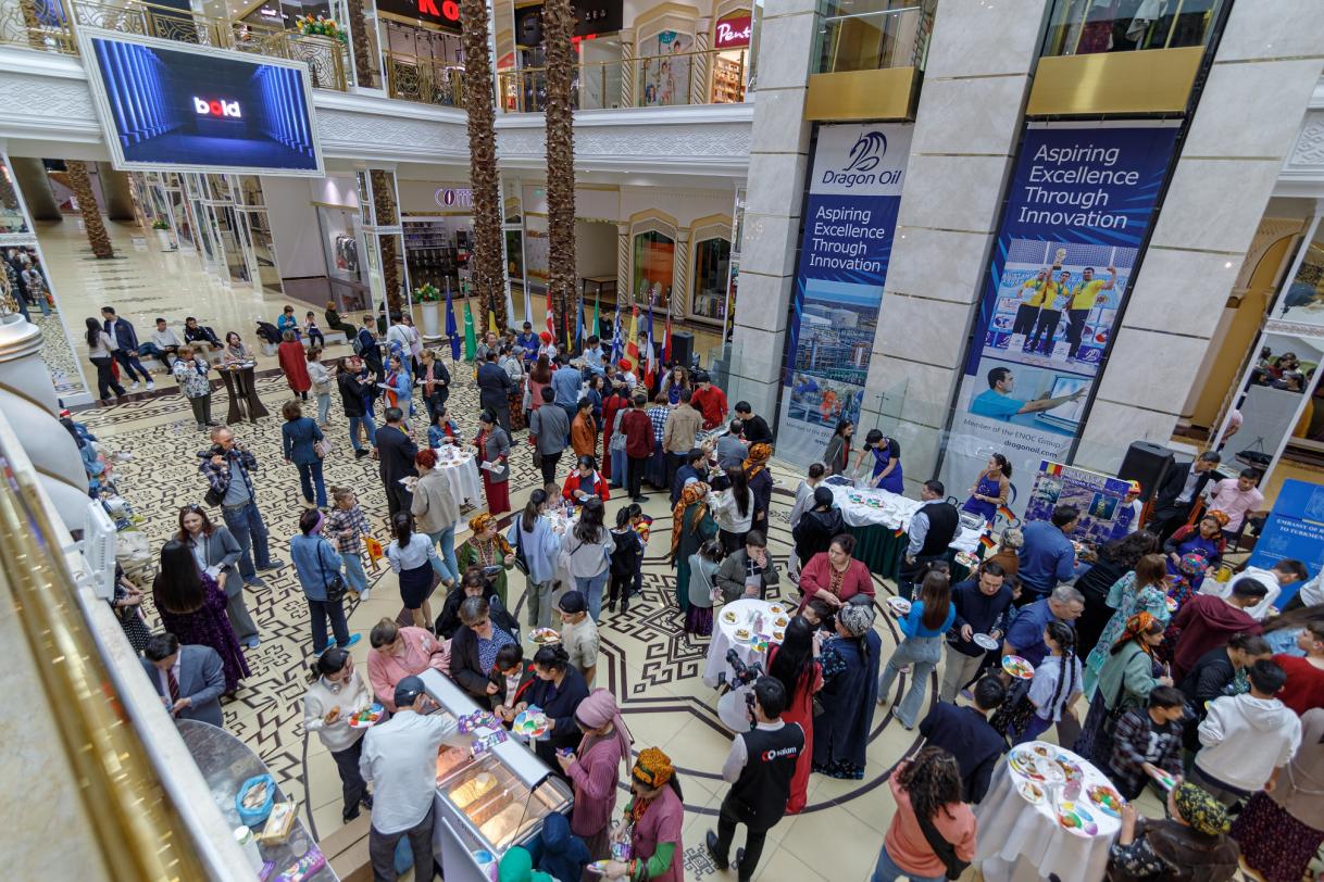 EU Delegation and EU Member States held European food tasting for residents and visitors of Ashgabat