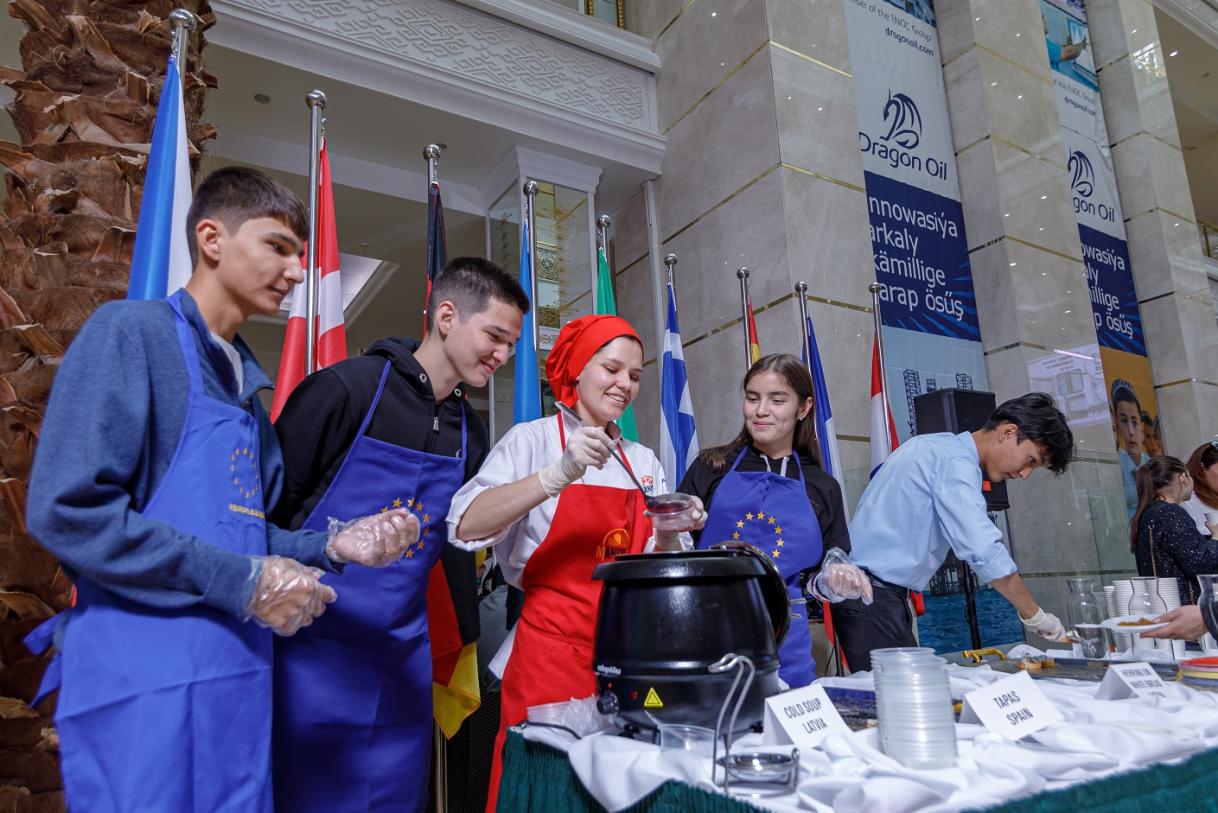 European Union Culture Week invites residents and visitors of Ashgabat for European food tasting 