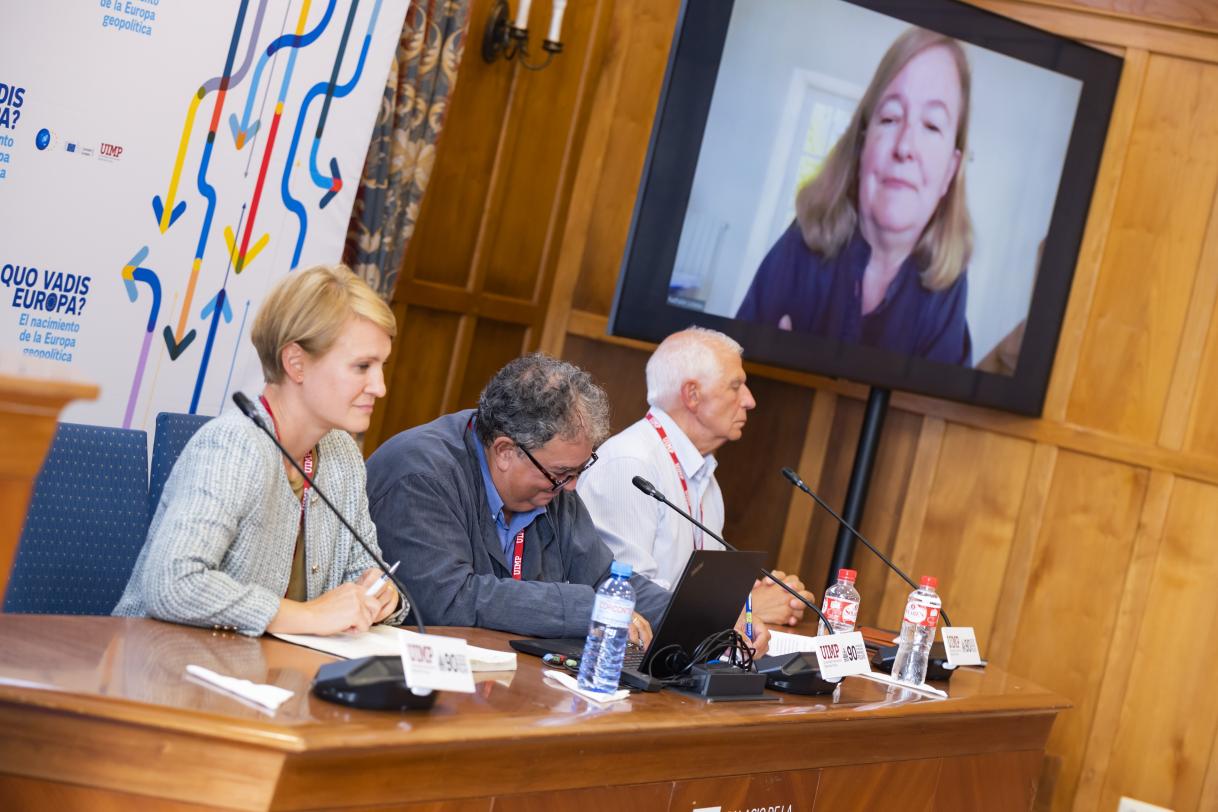 Keynote speakers: Nathalie Loiseau (MEP, President of the Subcommittee on Security and Defence) and Jana Puglierin (Head of Berlin Office, European Council on Foreign Relations). Moderator: Paul Taylor (Politico)