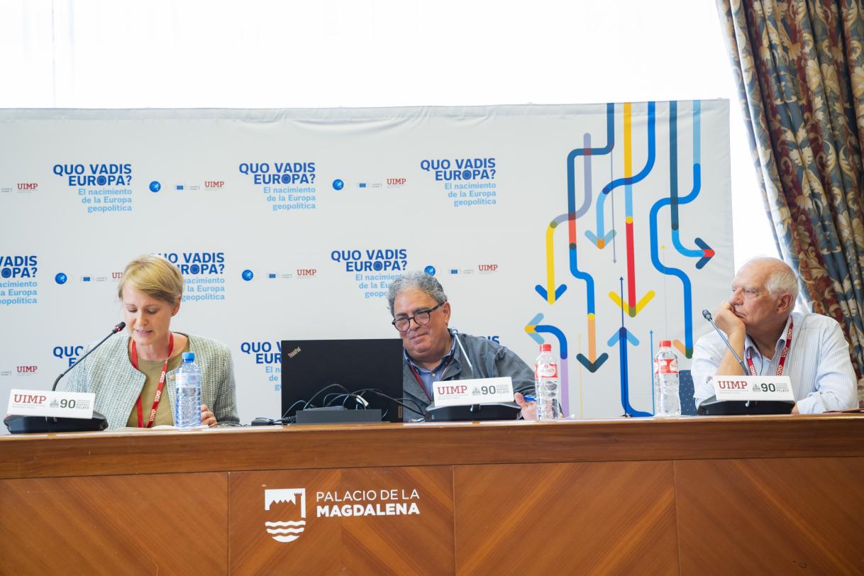 Keynote speakers: Nathalie Loiseau (MEP, President of the Subcommittee on Security and Defence) and Jana Puglierin (Head of Berlin Office, European Council on Foreign Relations). Moderator: Paul Taylor (Politico)