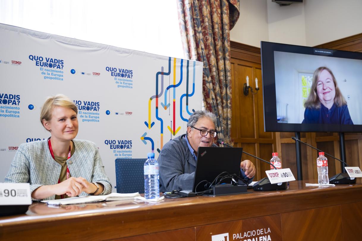 Keynote speakers: Nathalie Loiseau (MEP, President of the Subcommittee on Security and Defence) and Jana Puglierin (Head of Berlin Office, European Council on Foreign Relations). Moderator: Paul Taylor (Politico)