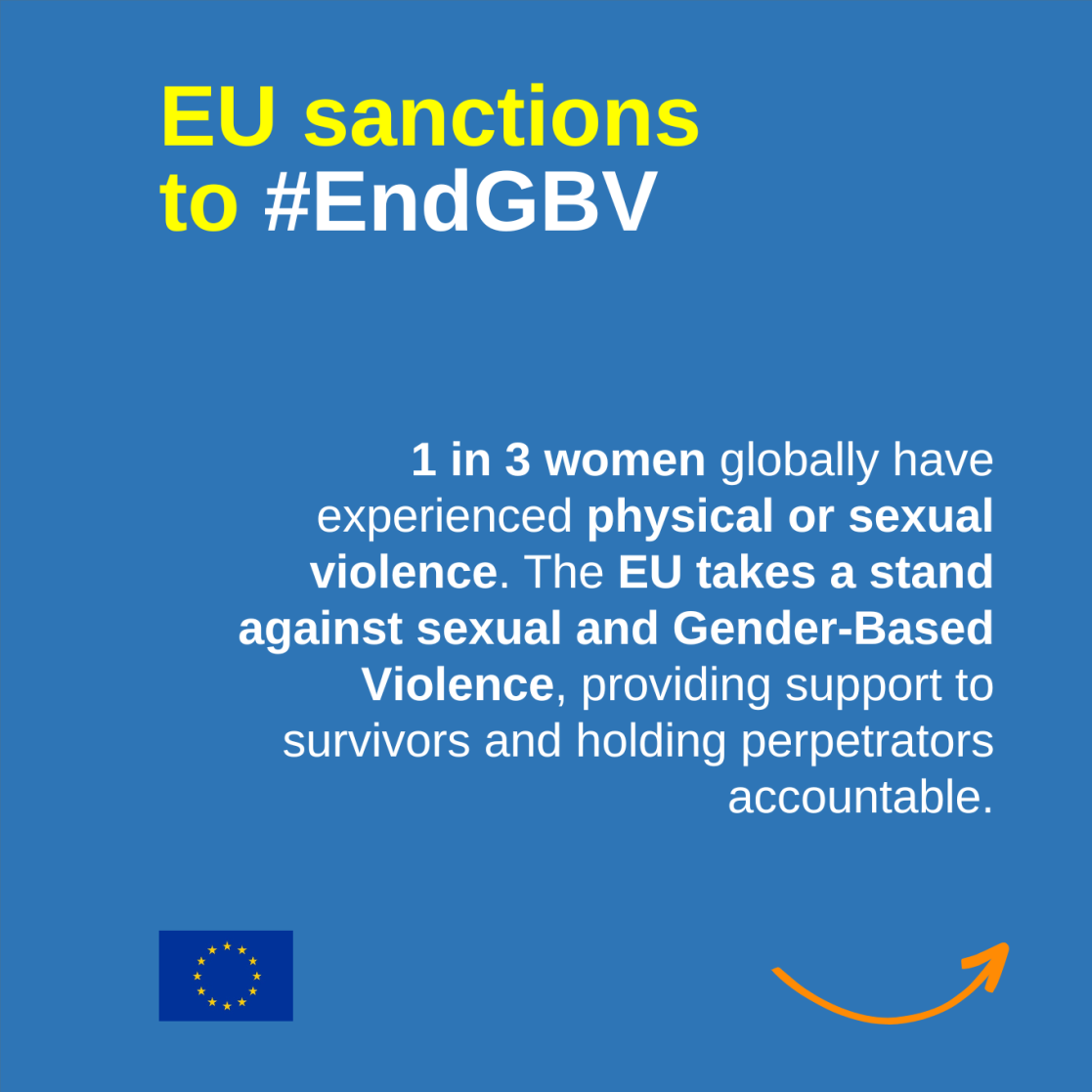 EU Sanctions to end GBV