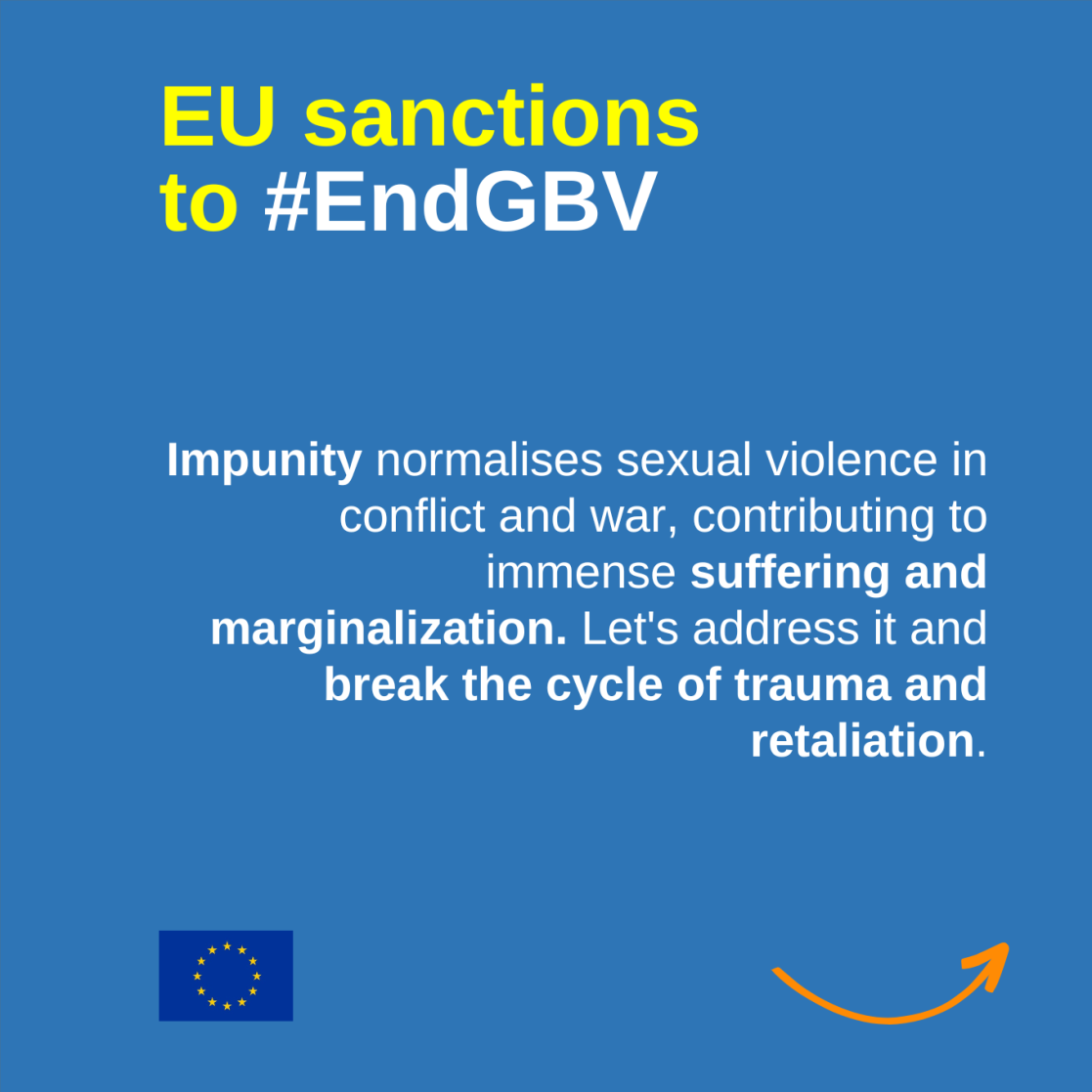 EU Sanctions to end GBV