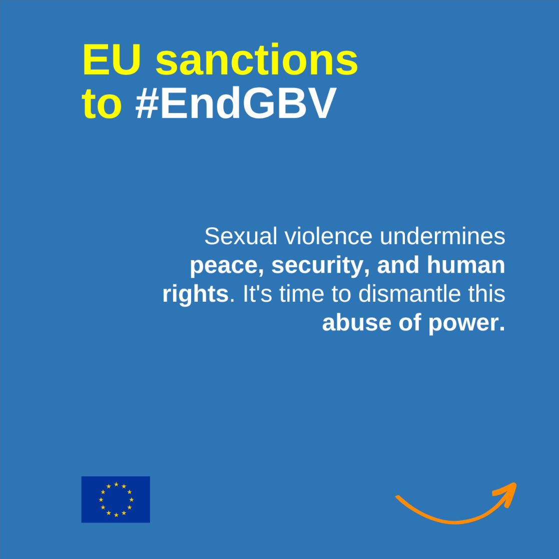 EU Sanctions to end GBV