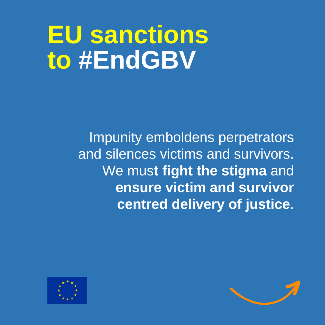 EU Sanctions to end GBV