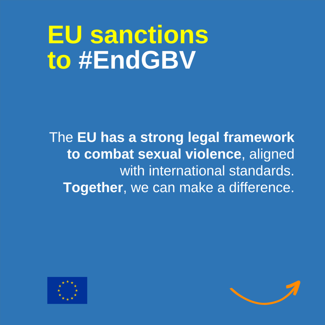 EU Sanctions to end GBV