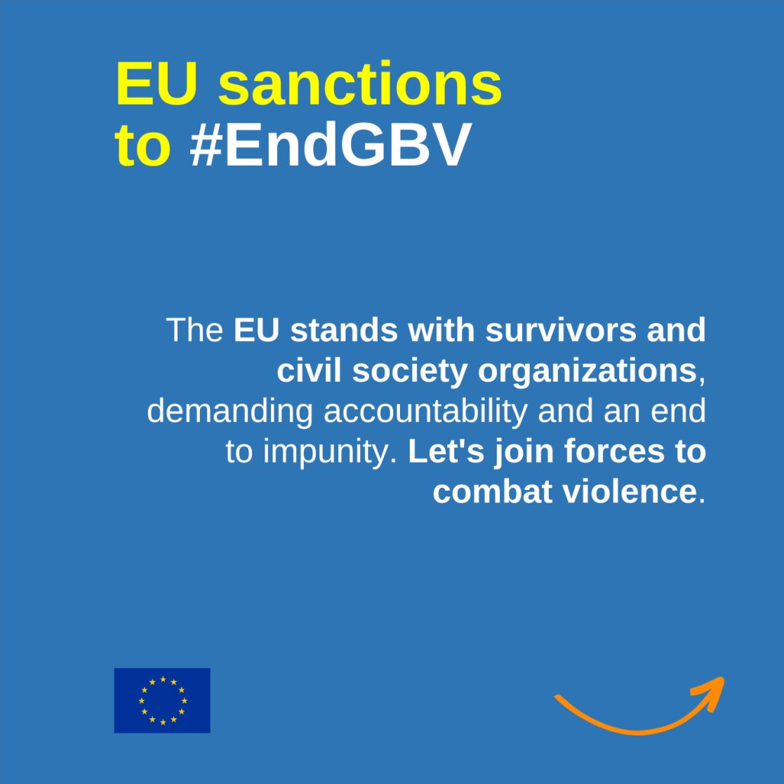 EU Sanctions to end GBV