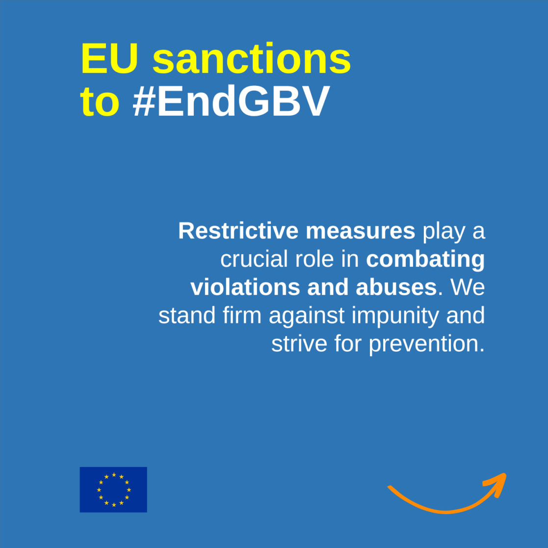 EU Sanctions to end GBV