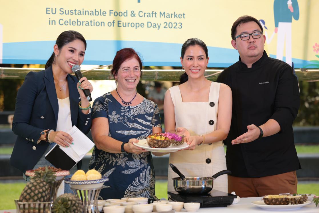 EU Sustainable Food and Craft Market 2023 Cooking Show