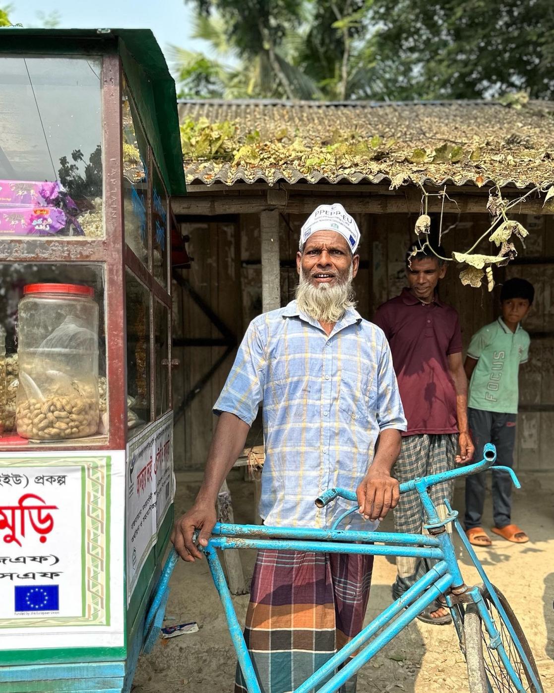 Beneficiary of the PPEPP-EU project in Shyamnagar Upazilla in Satkhira