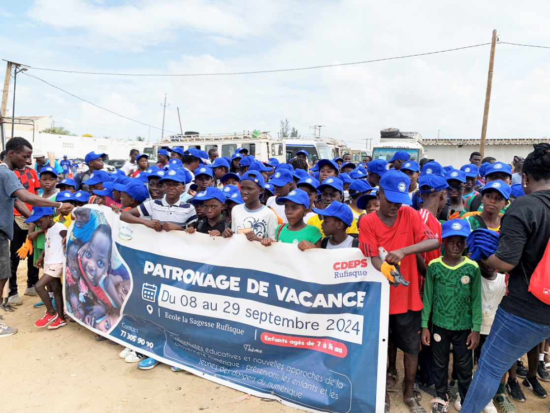 EU beach Clean Up Sénégal 2024