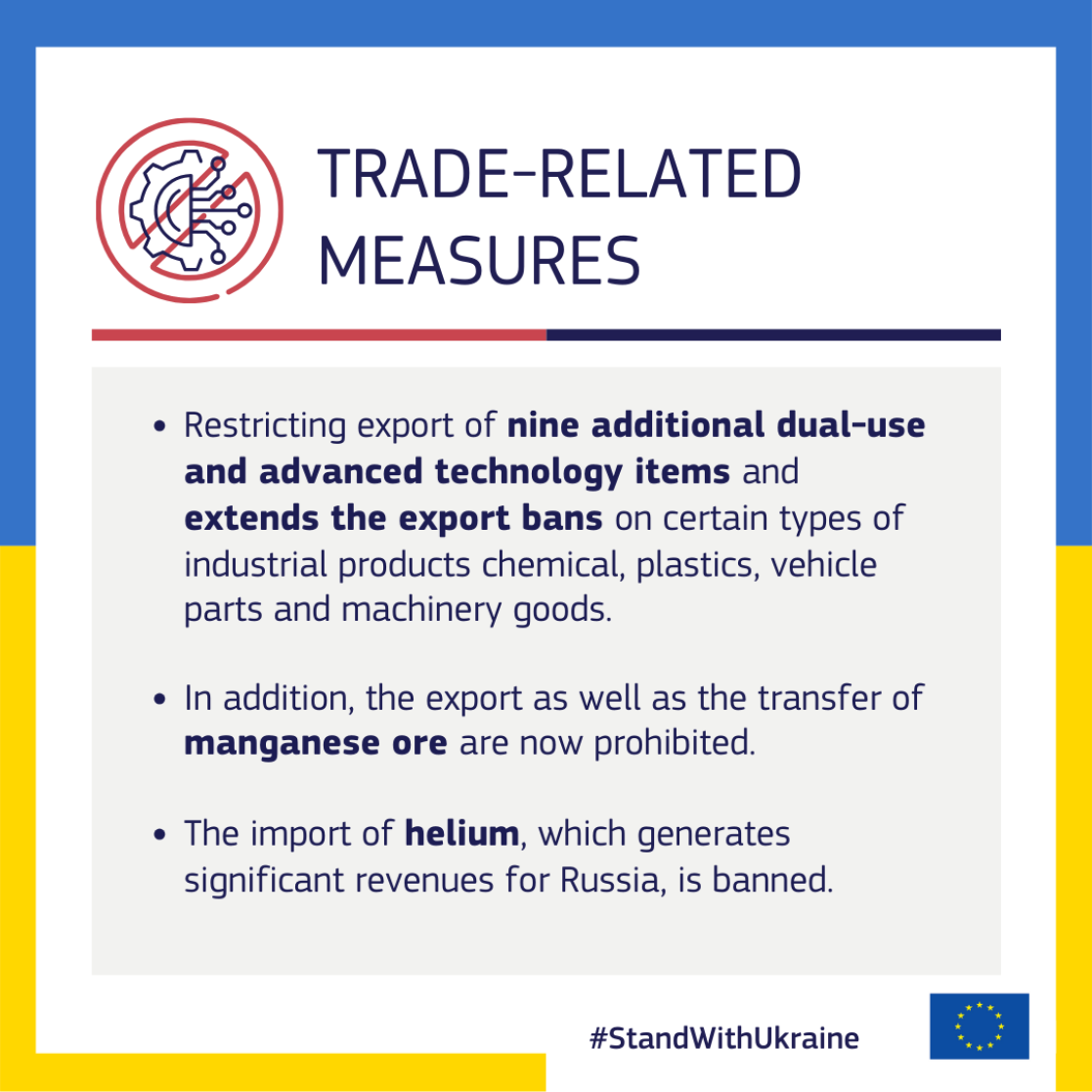 TRADE RELATED SANCTIONS