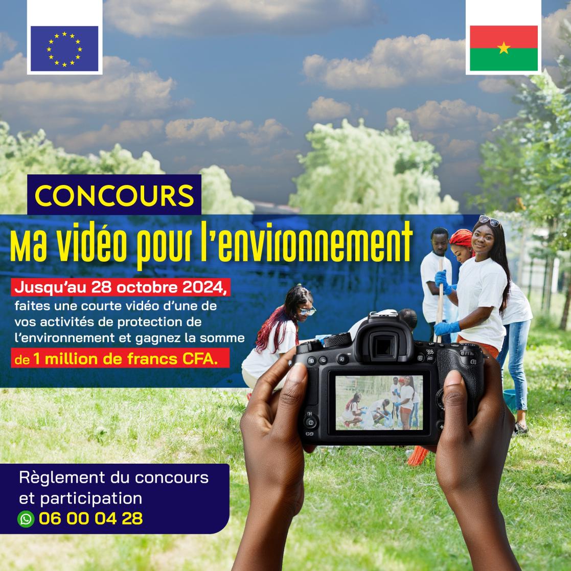 Concours « Ma vidéo pour l’environnement »