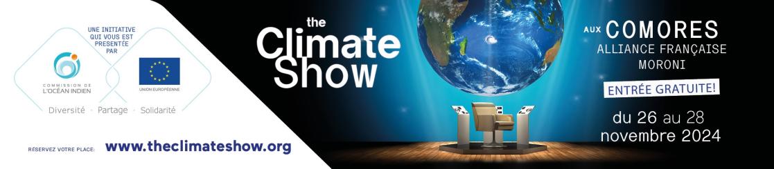 The Climate Show aux Comores