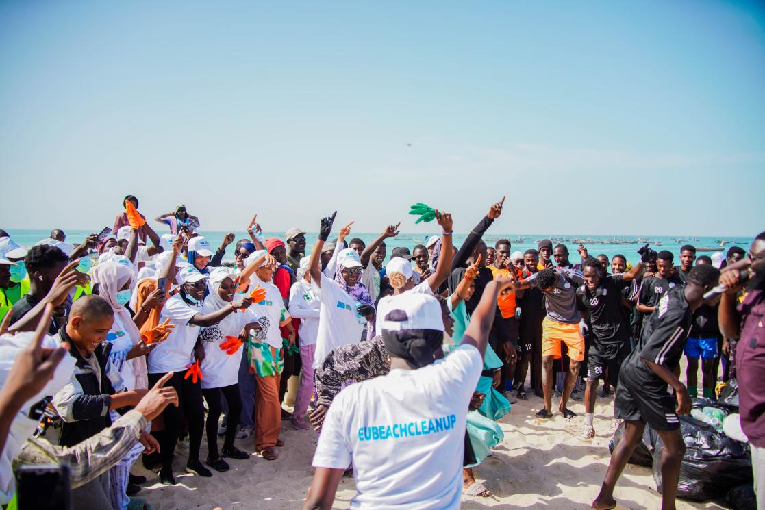 EU Beach Clean-up Mauritanie 2024