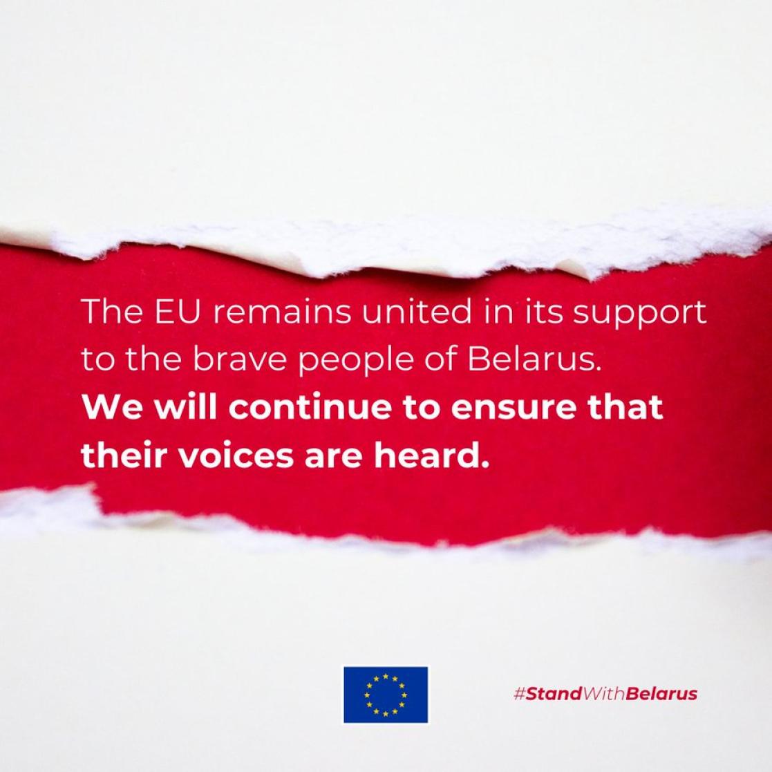 EU support for Belarus