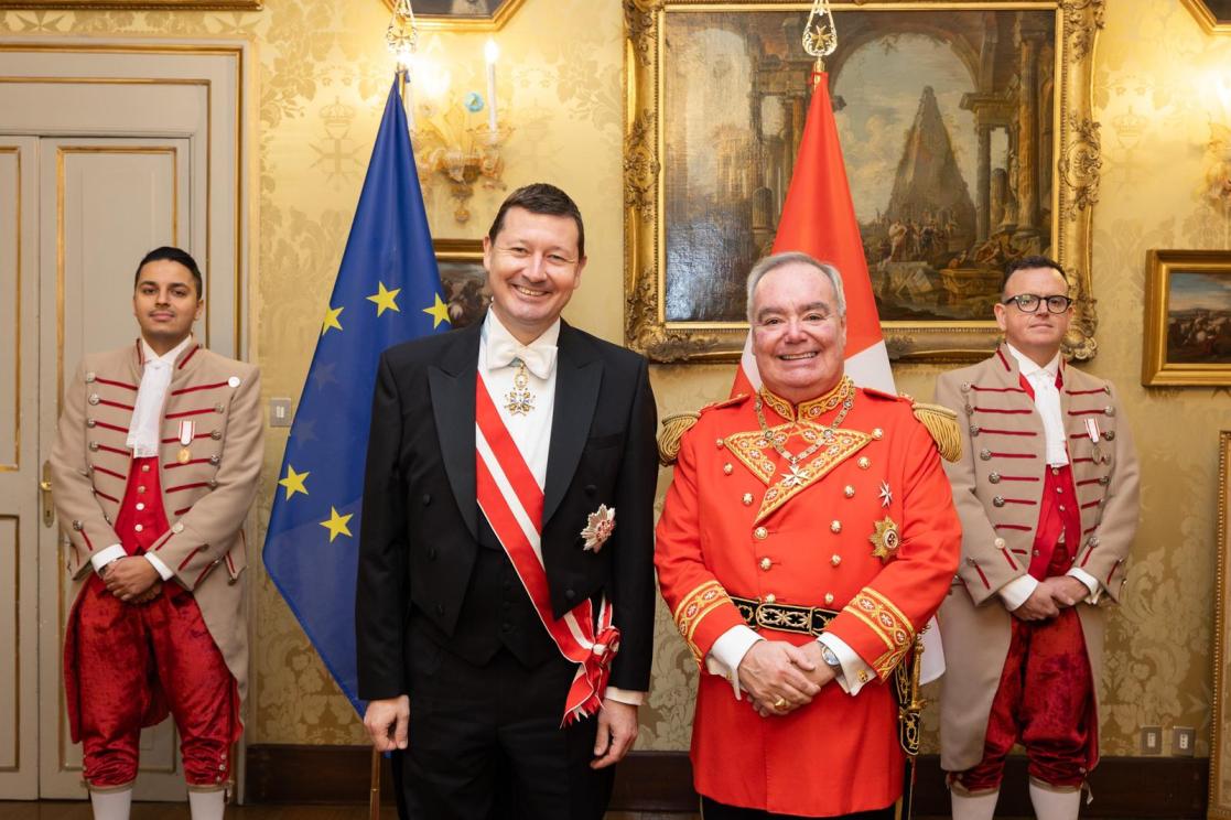 Audience at the Sovereign Order of Malta