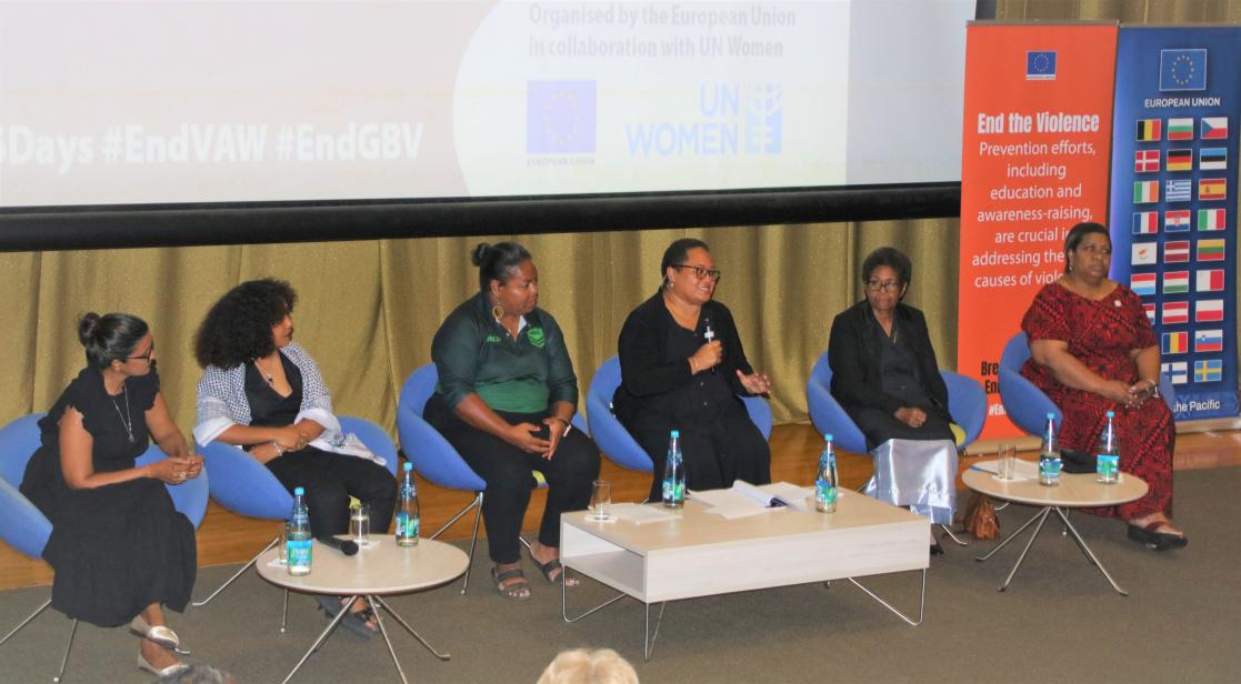  EU and UN Women hold Live TV Panel on Gender-Based Violence in Fiji 