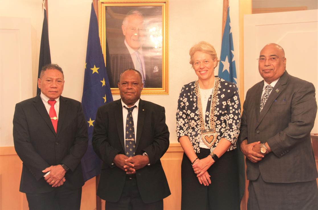 New EU Ambassador to the Pacific presents her credentials in Solomon Islands