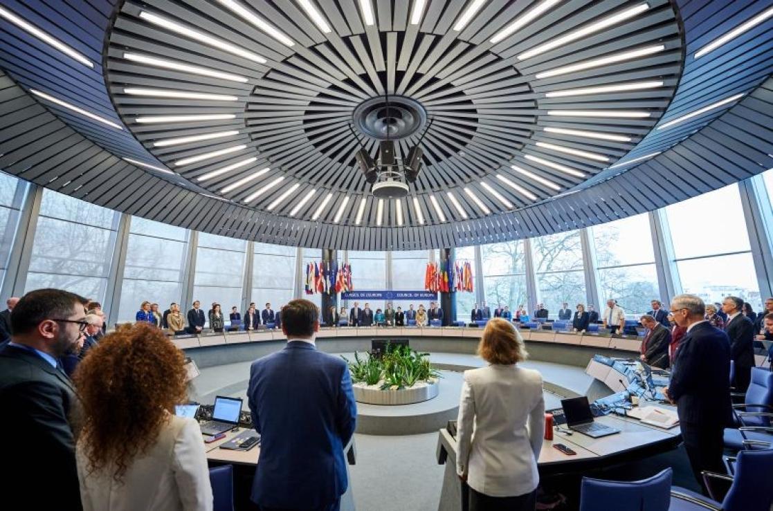 Minute of silence at the Council of Europe Committee of Ministers