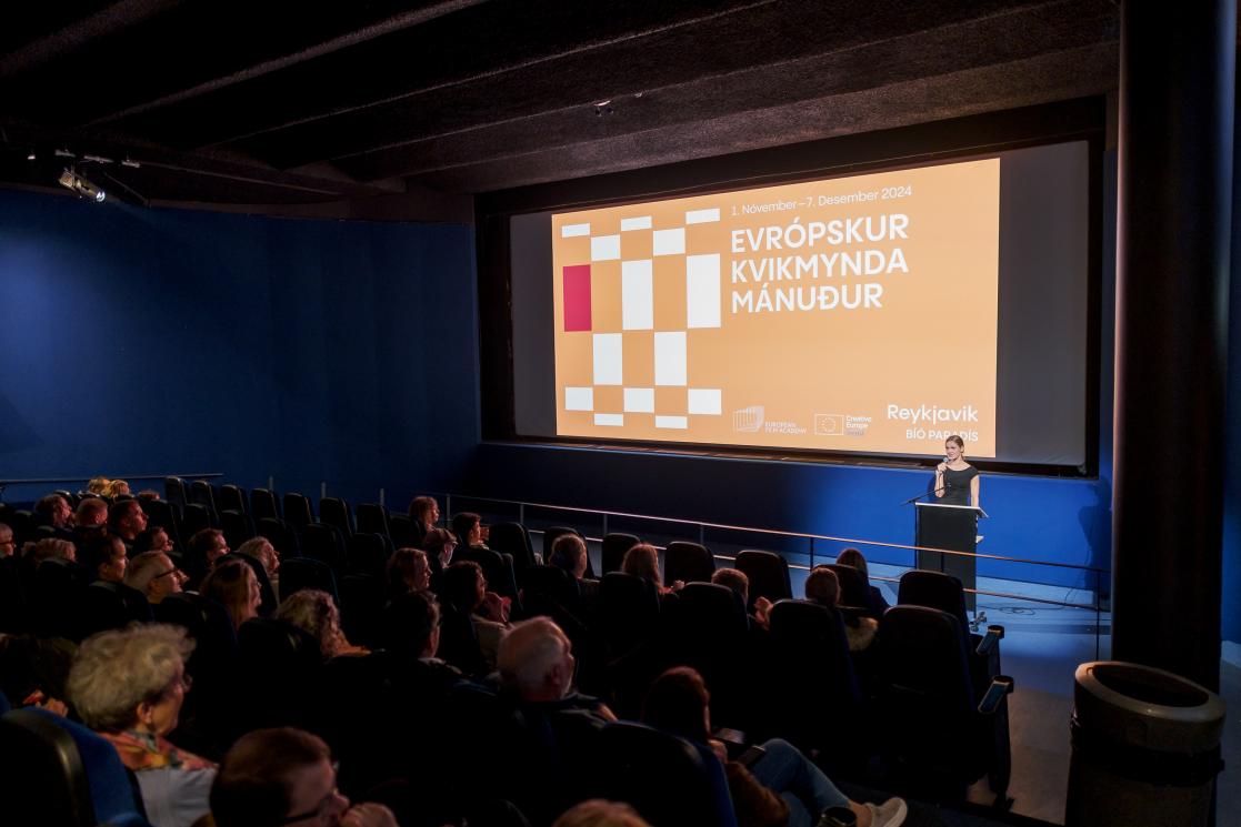 Pictures from the opening of the European Month of Film showing guests 