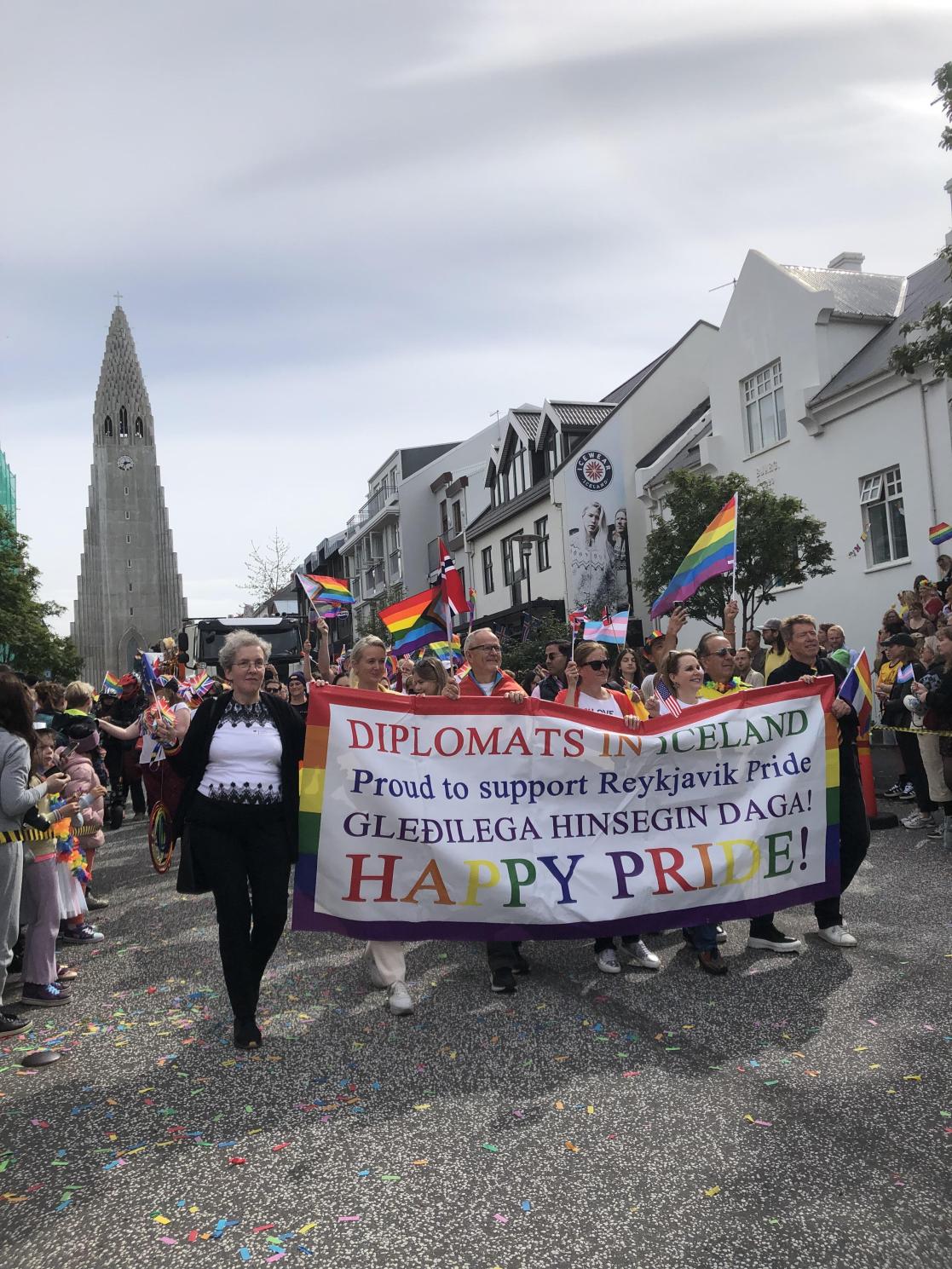 Pride Parade 2024 in Reykjavik