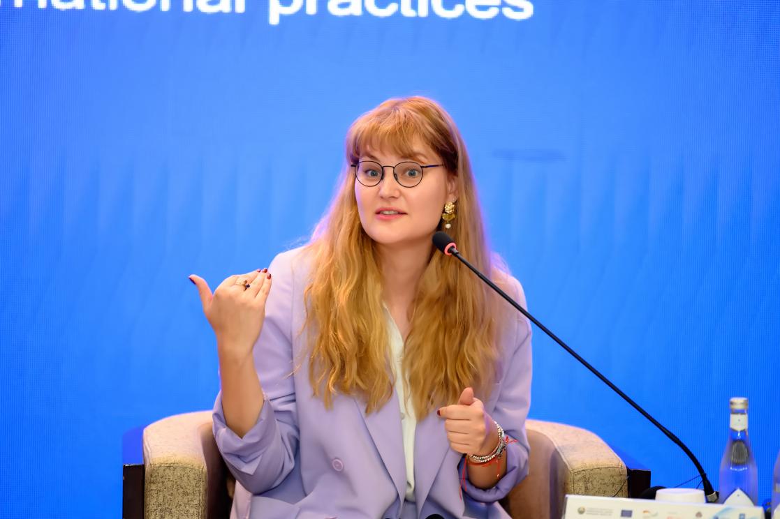 Jana Kurpiša, Programme Manager at the EU Delegation to Uzbekistan