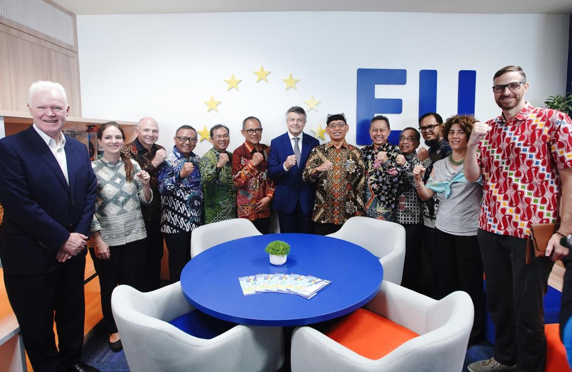 EU Centre officially opens at Universitas Airlangga