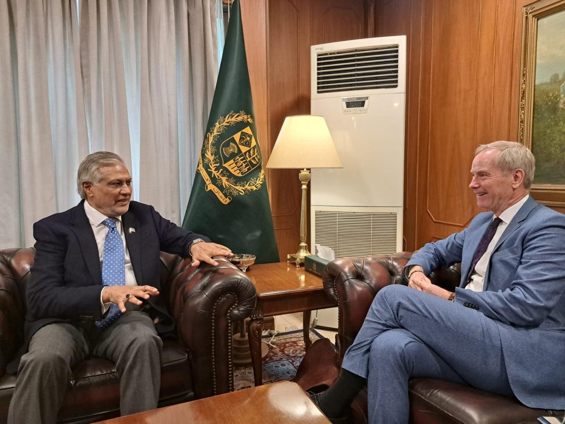 EUSR Amb Skook calls on Deputy PM/FM Dar