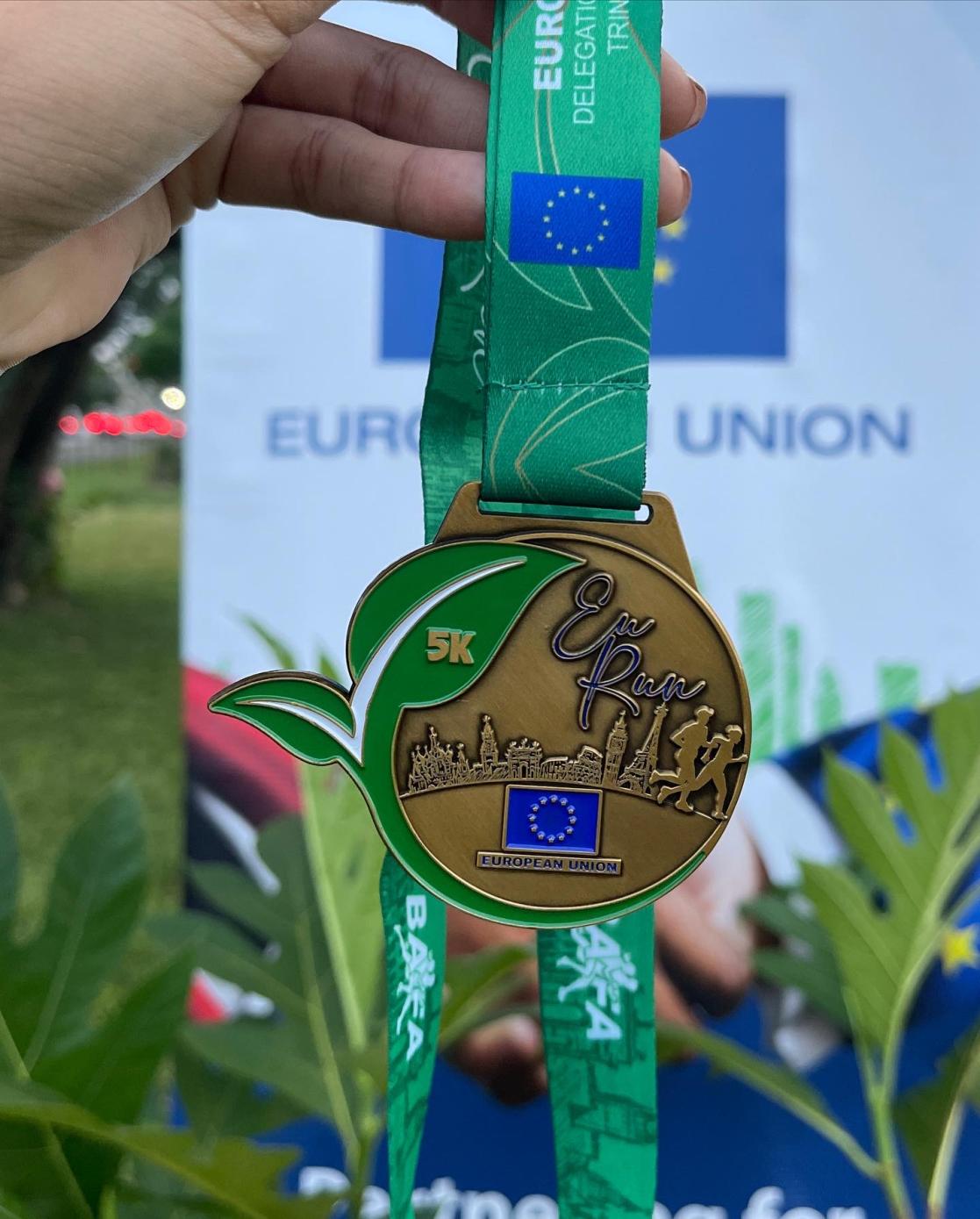 EU Run medal