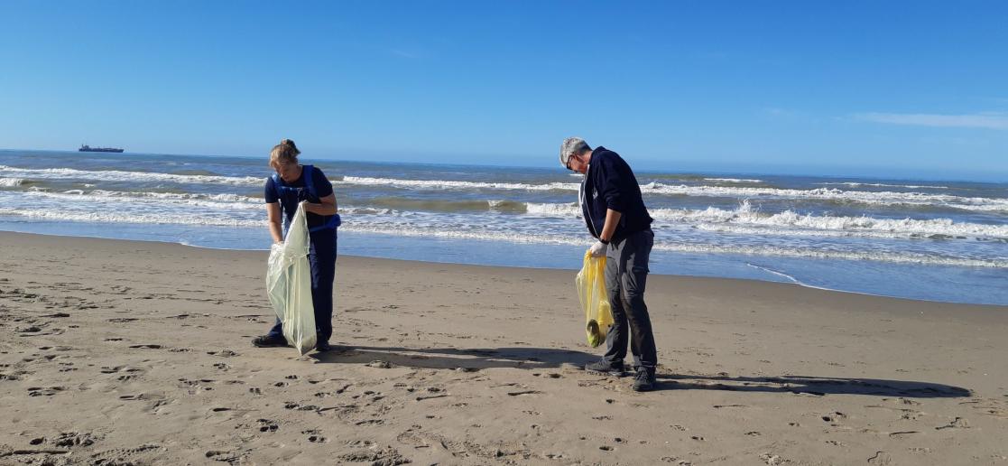 ambassador beach cleanup