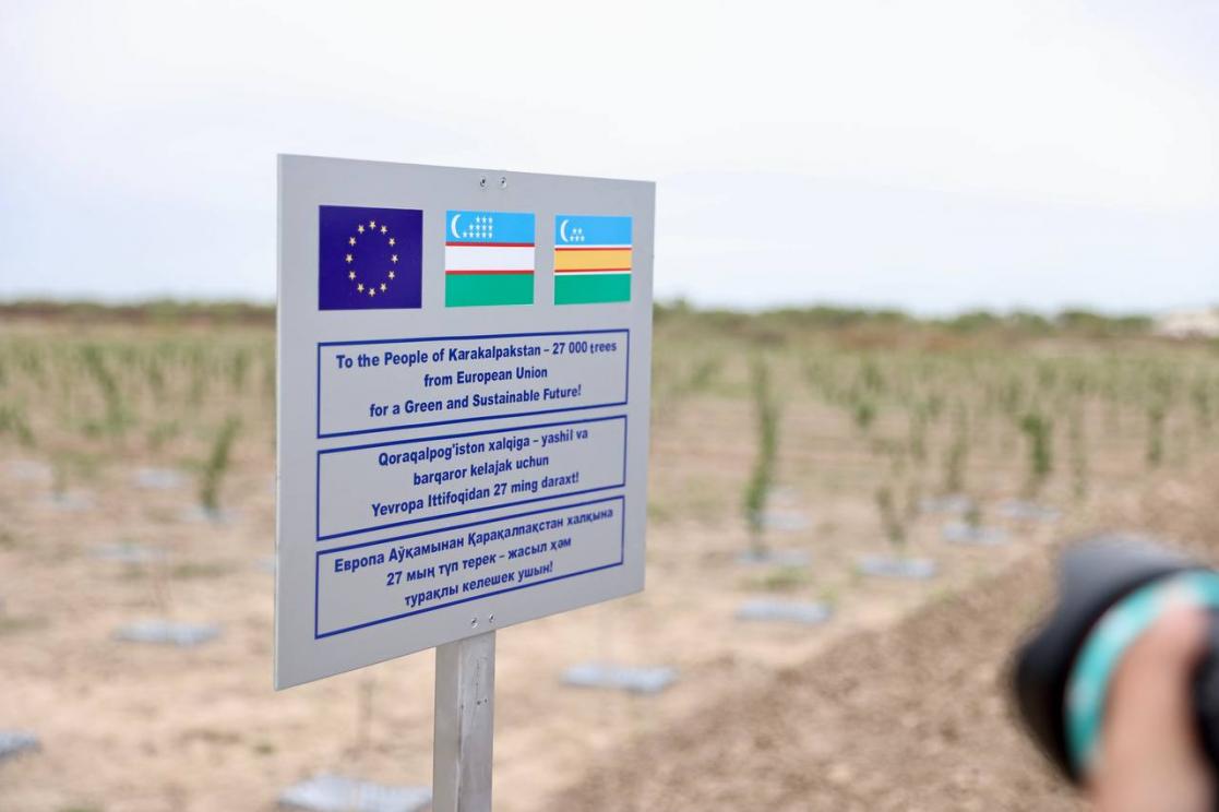 European Union to plant 27 thousand trees in Aral Sea basin