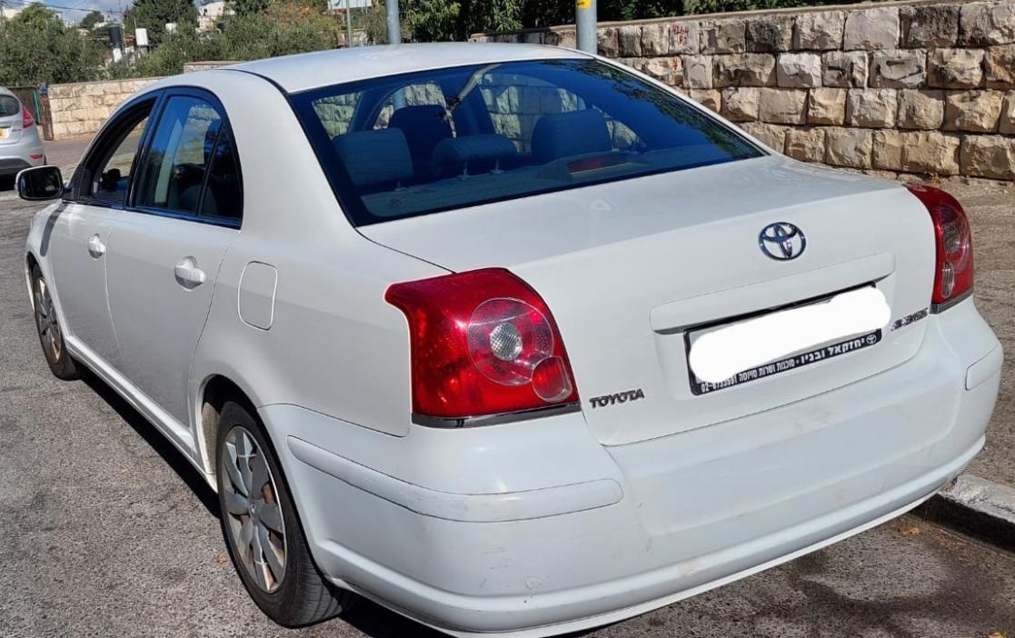 Toyota Avensis – 2008 model