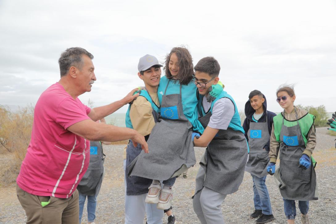 EU Delegation holds sports and eco day for youth