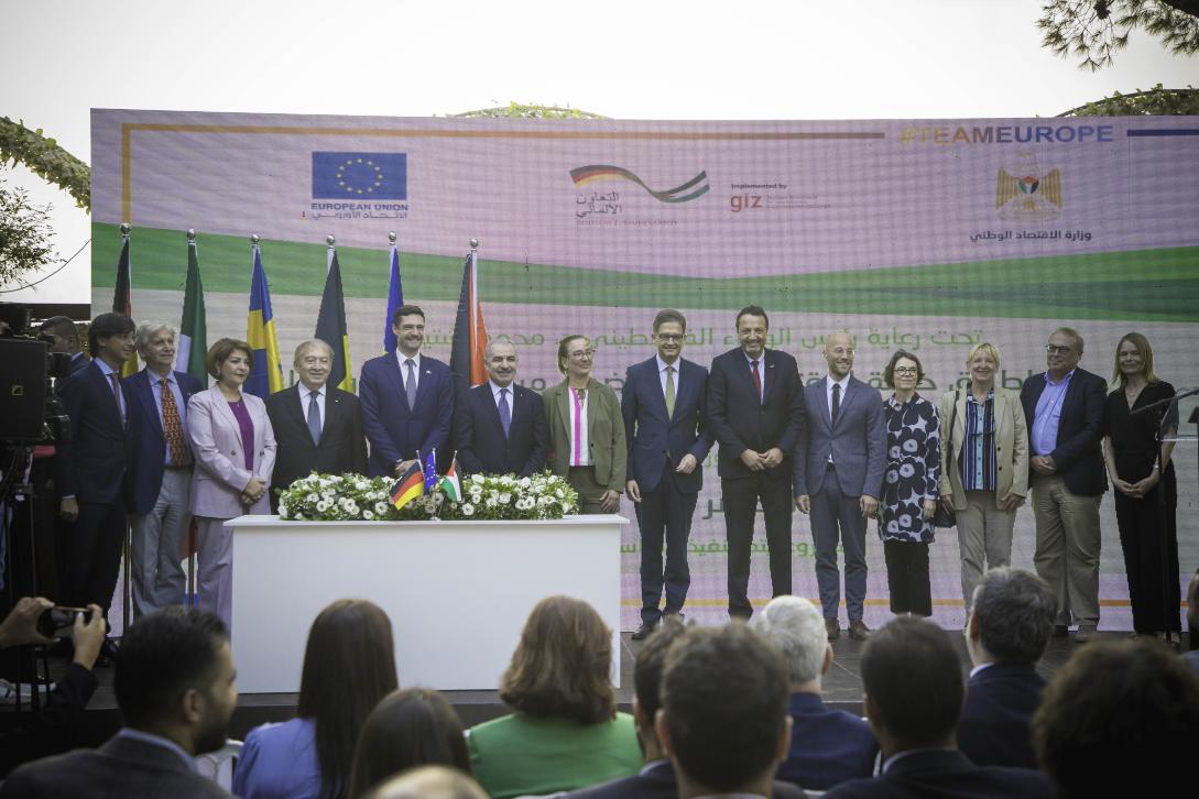 Greening Palestinian Economy: Team Europe Launches Joint Initiatives to Support Green Growth 