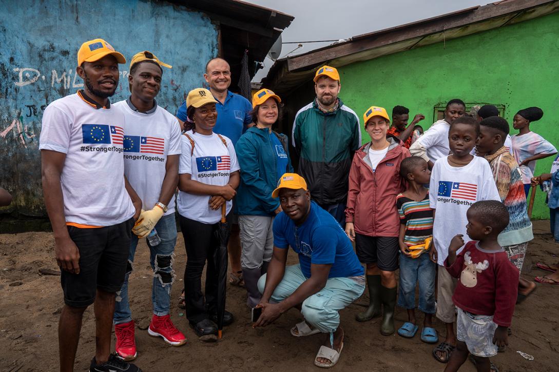 #EUBeachCleanup Liberia