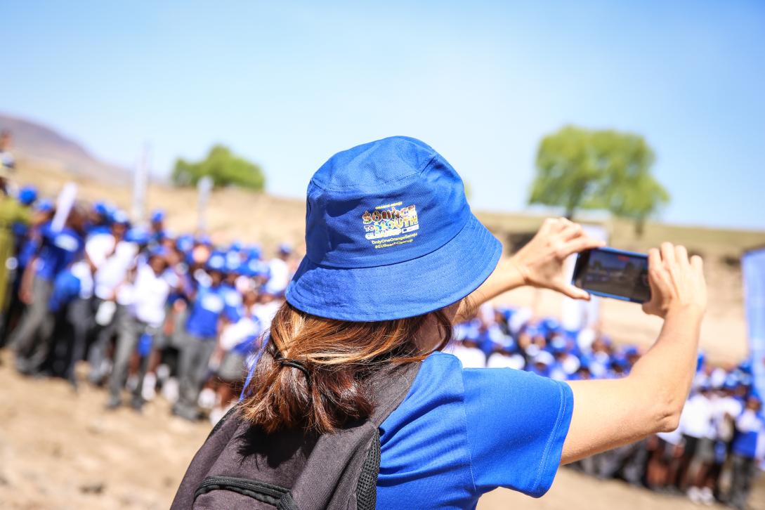 Main image for the #EUBeachCleanUp in Lesotho