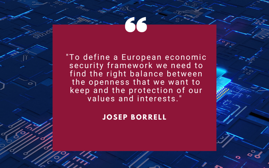 Economic security is a new horizon for EU foreign and security policy