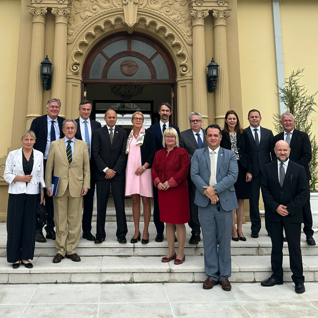 Visita de Eurodiputados al Ministerio de Relaciones Exteriores y Culto de Costa Rica