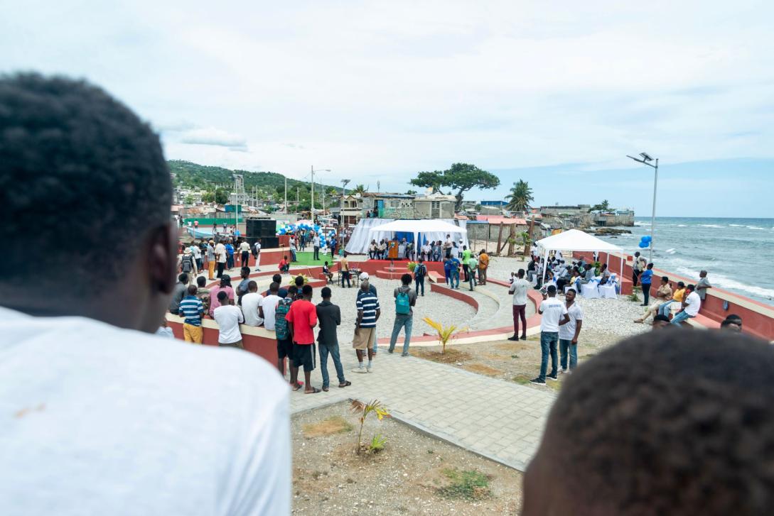 Visite de l'Ambassadeur Stefano Gatto à Jérémie en Haiti